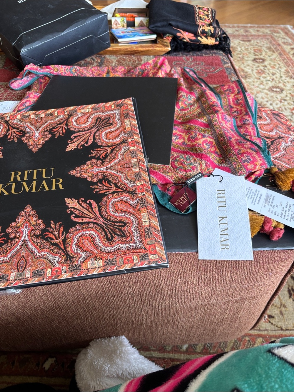 Ritu Kumar scarf NWT’s - Picture 5 of 8